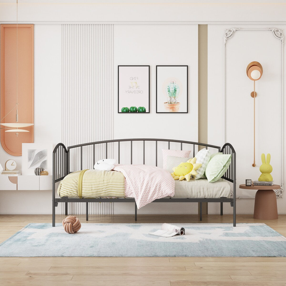 Metal Daybed Frame Twin Size