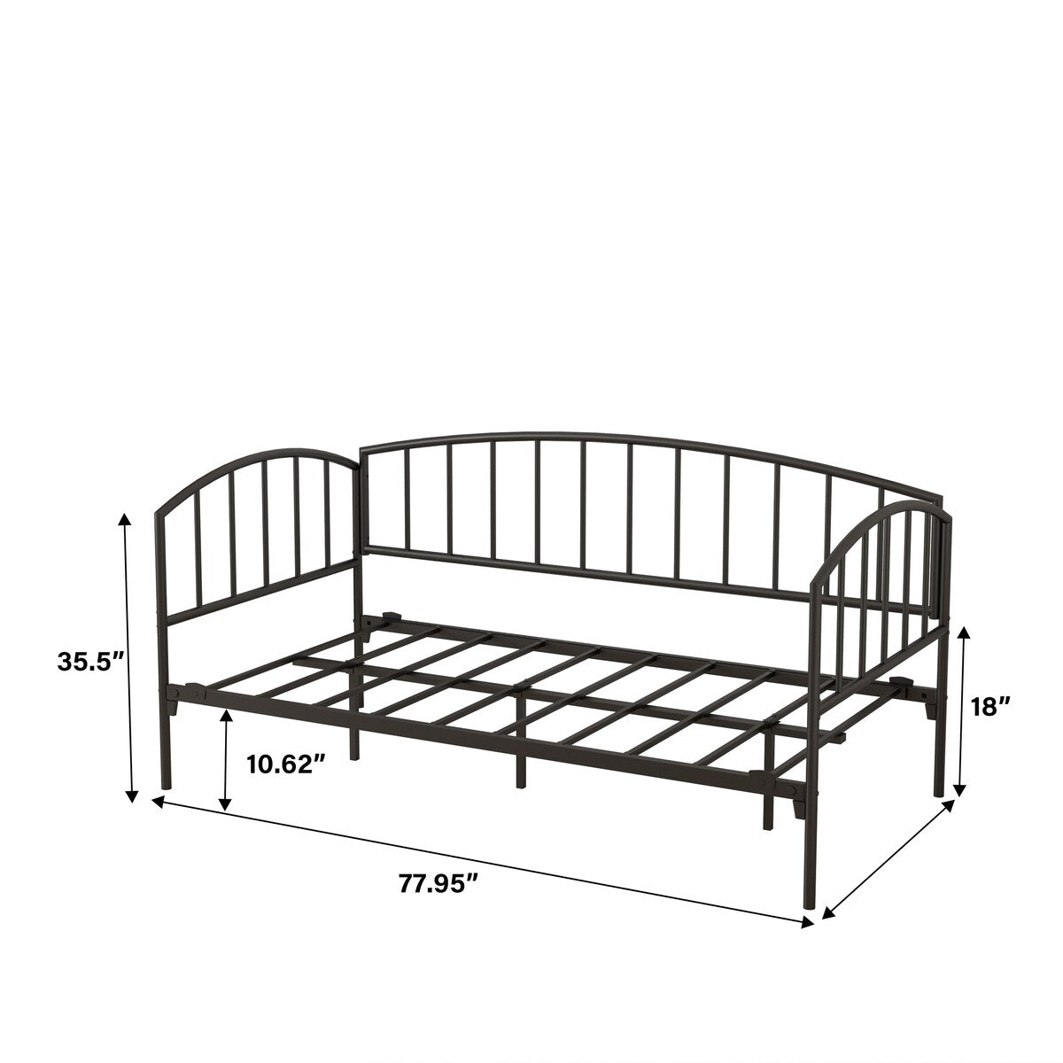 Metal Daybed Frame Twin Size
