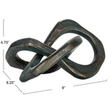 Metal Figurine - 9.0"L x 8.3"W x 4.8"H