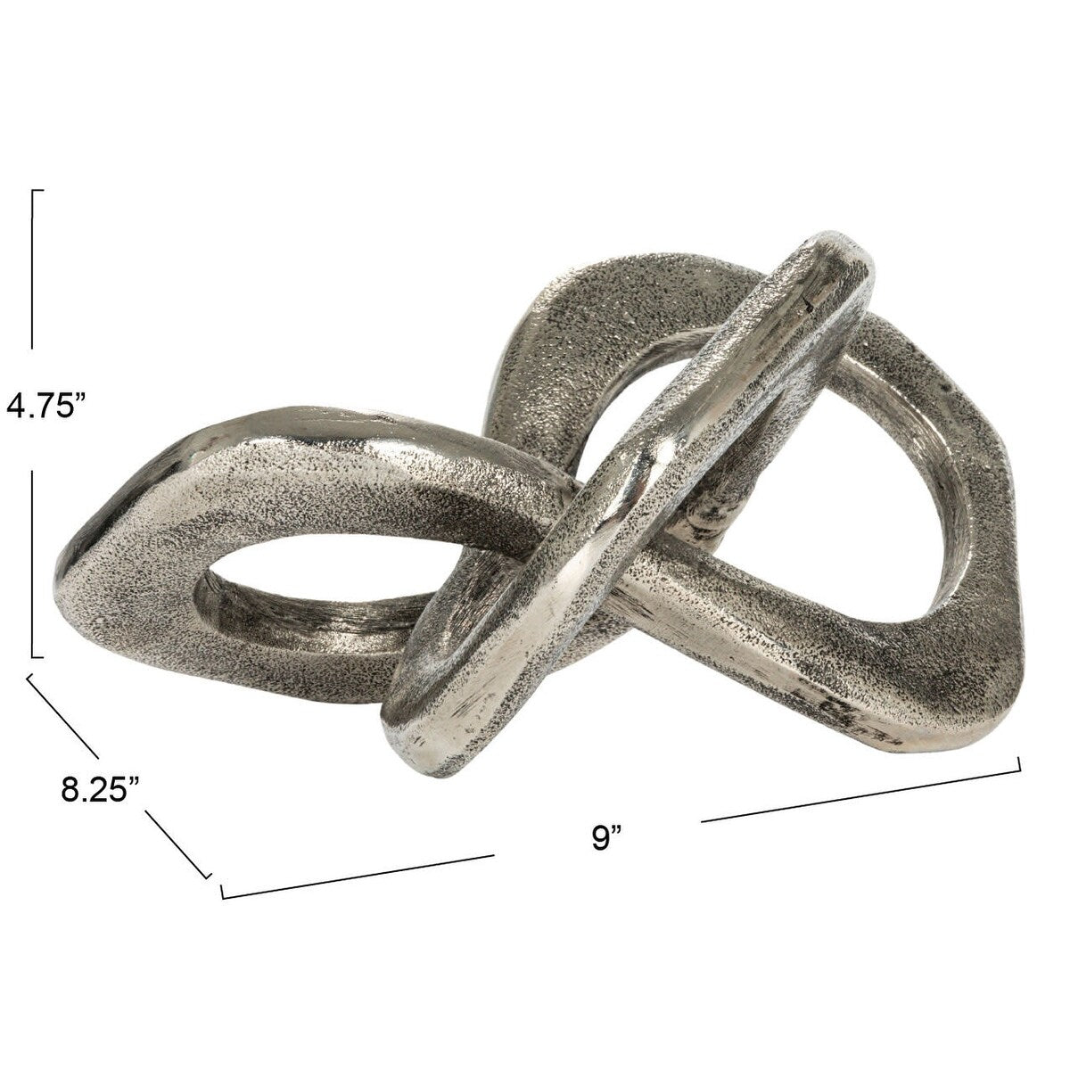 Metal Figurine - 9.0"L x 8.3"W x 4.8"H