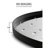Metal Frame Oval Wall Mirror for Bathroom