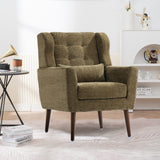 Faux Leather Upholstered Loveseat - 31.10 x 49.60 x 32.30