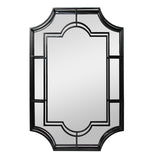 Metal Framed Wall Mirror - 23.8"L x 2.8"W x 35.9"H