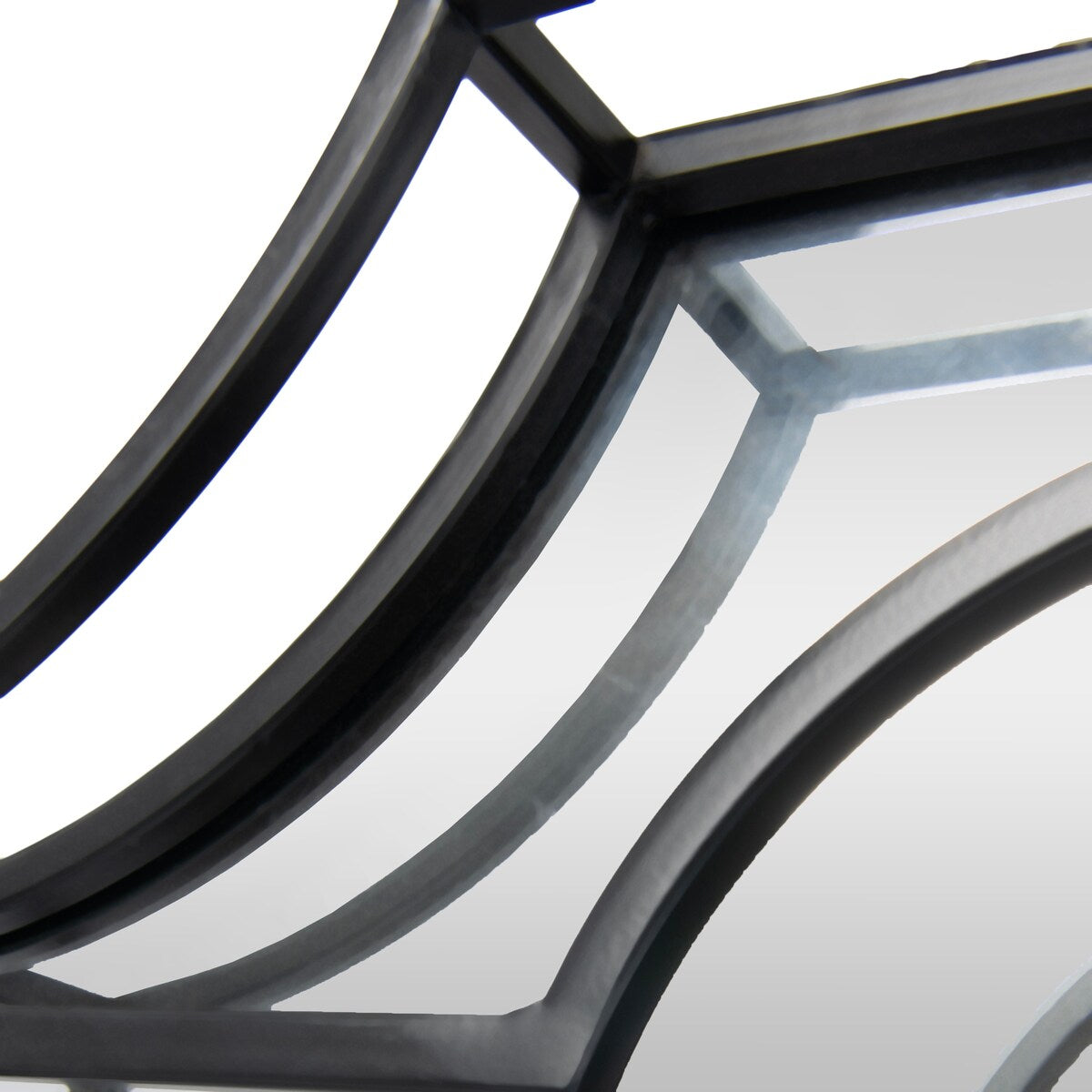 Metal Framed Wall Mirror - 23.8"L x 2.8"W x 35.9"H