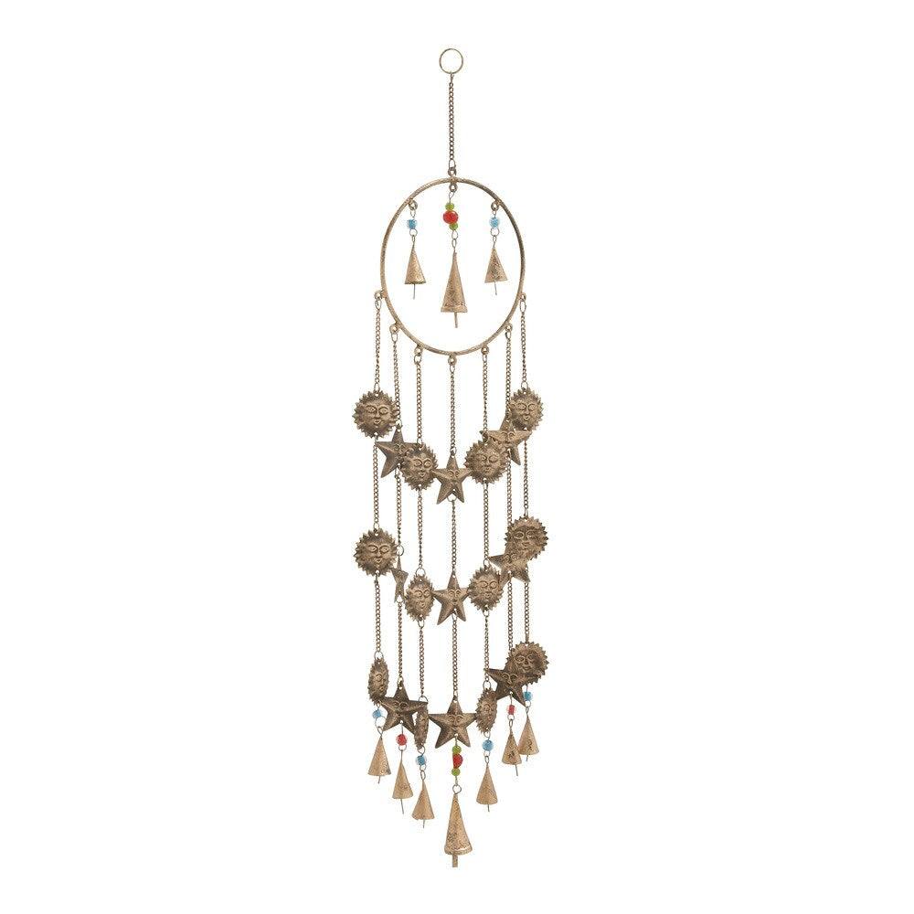 Metal Glass 34-inch Windchime