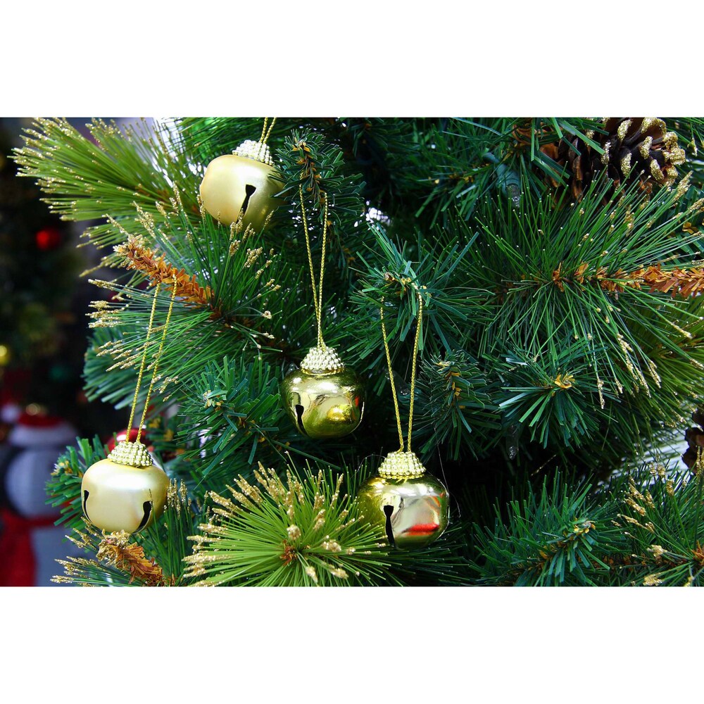 Metal Holiday Bells (Set of 12)