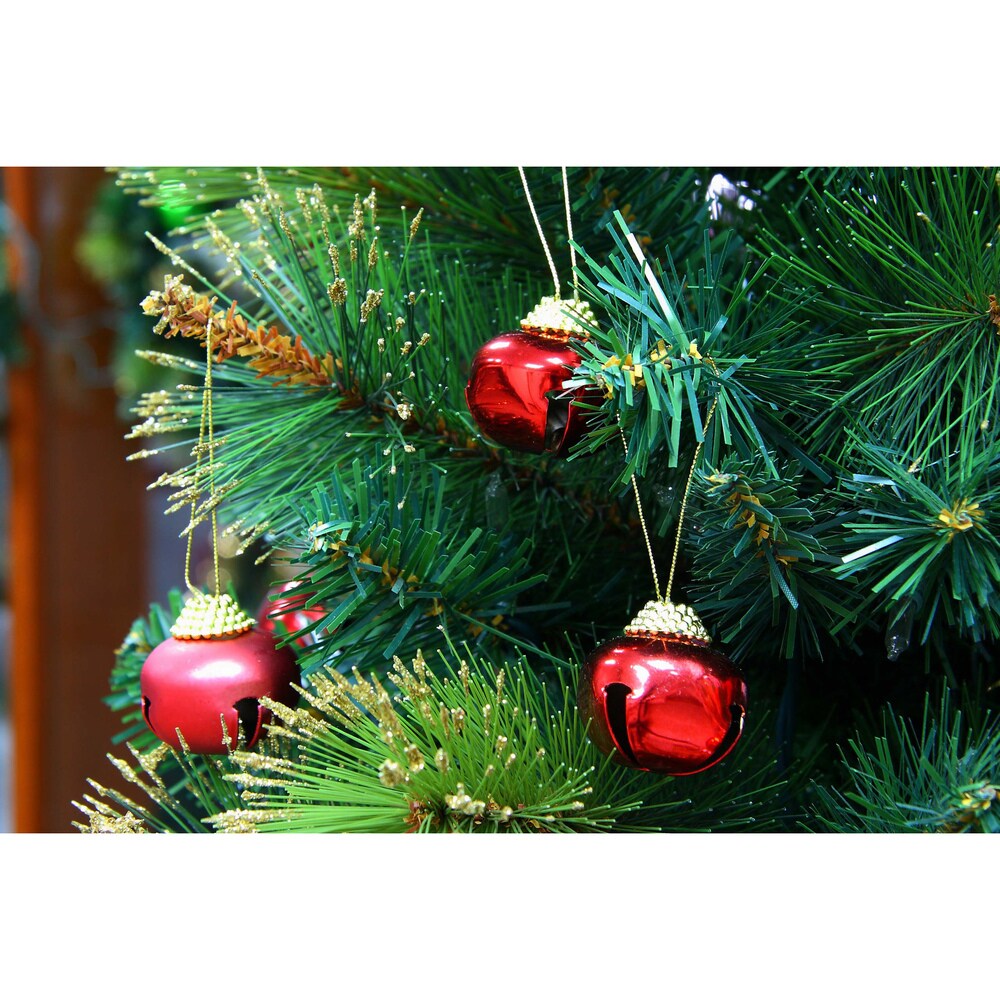 Metal Holiday Bells (Set of 12)