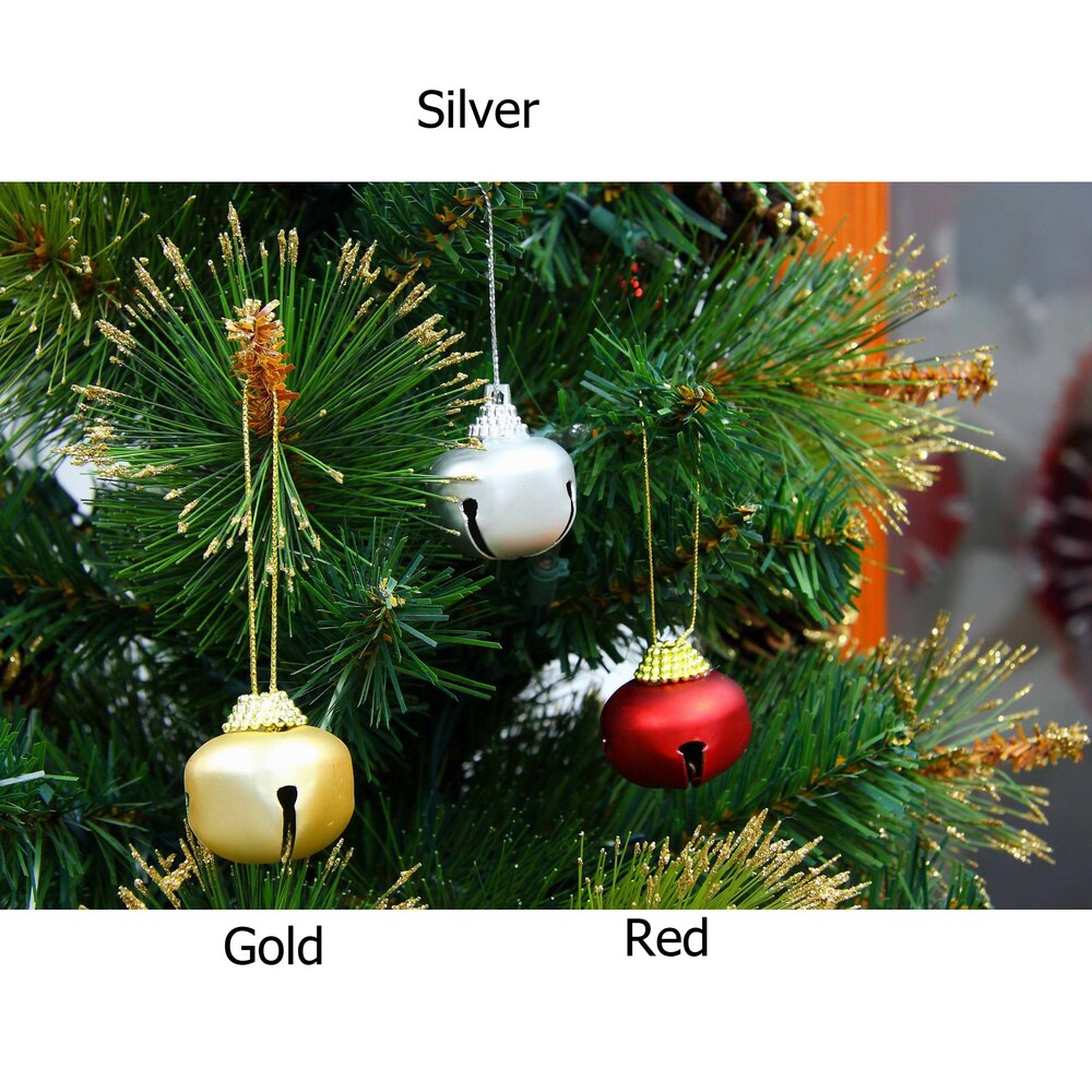 Metal Holiday Bells (Set of 12)