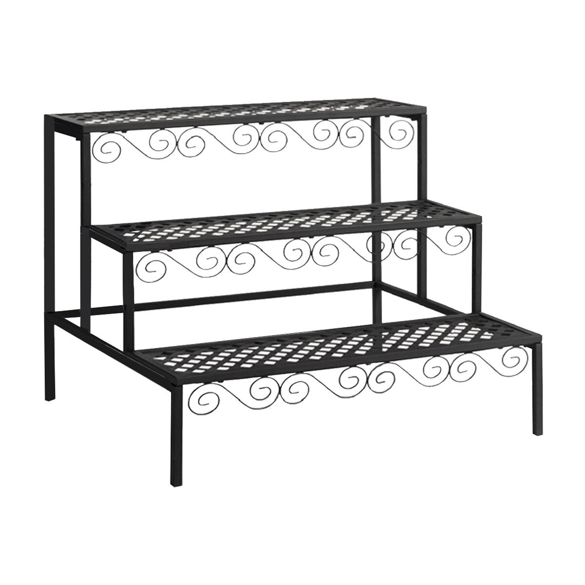 Metal Middle Plant Stand or End Cap Plant Stand - Indoor/Outdoor