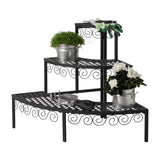 Metal Middle Plant Stand or End Cap Plant Stand - Indoor/Outdoor