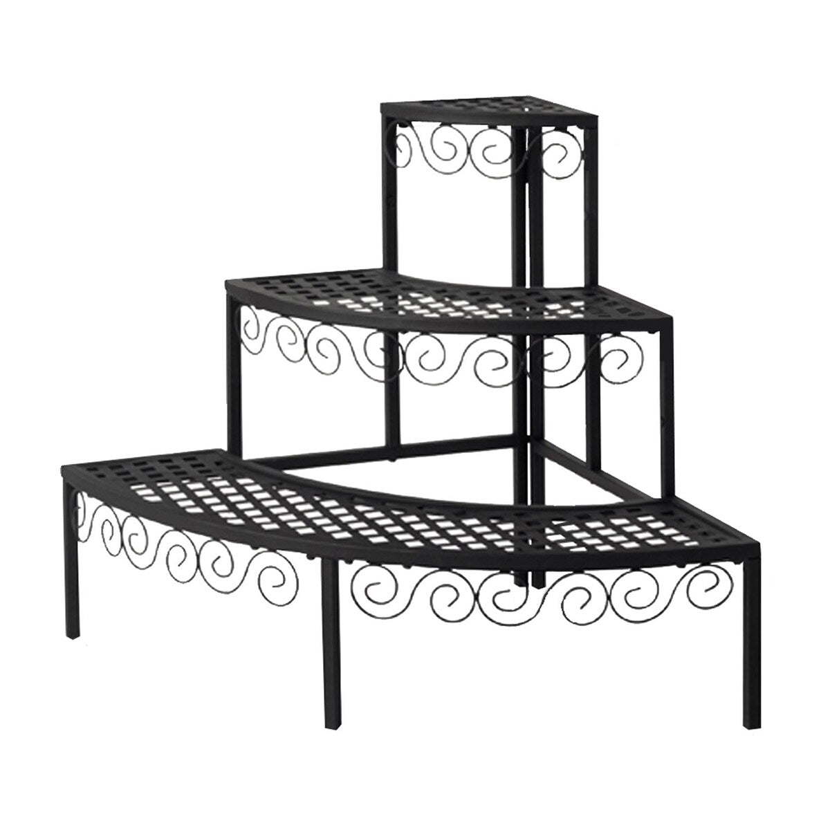 Metal Middle Plant Stand or End Cap Plant Stand - Indoor/Outdoor