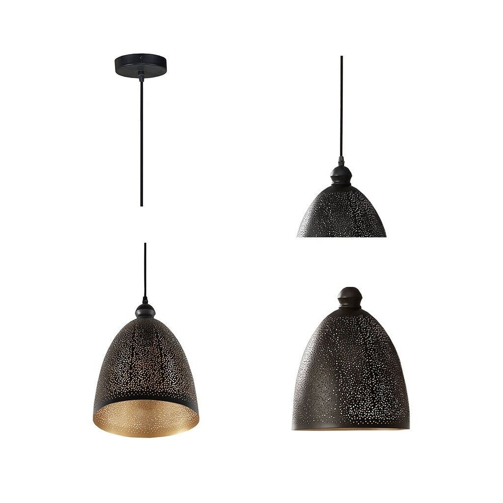 Metal Perforated Pendant Light