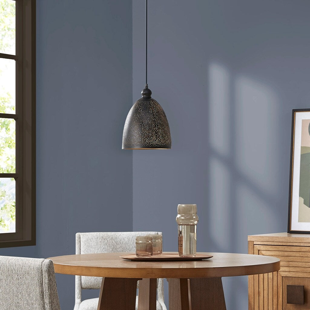 Metal Perforated Pendant Light