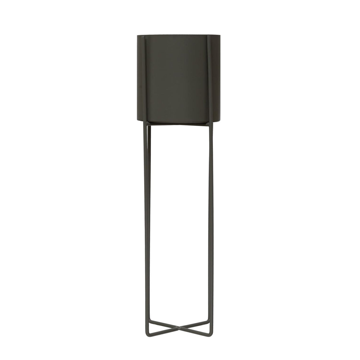 Metal Planter with Stand