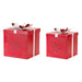 Metal Present Decor (Set of 2)