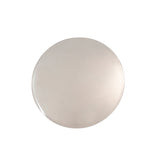 Metal Side Table with Mirror Top, Gunmetal 19.0"H - 16.0" x 16.0" x 19.0"