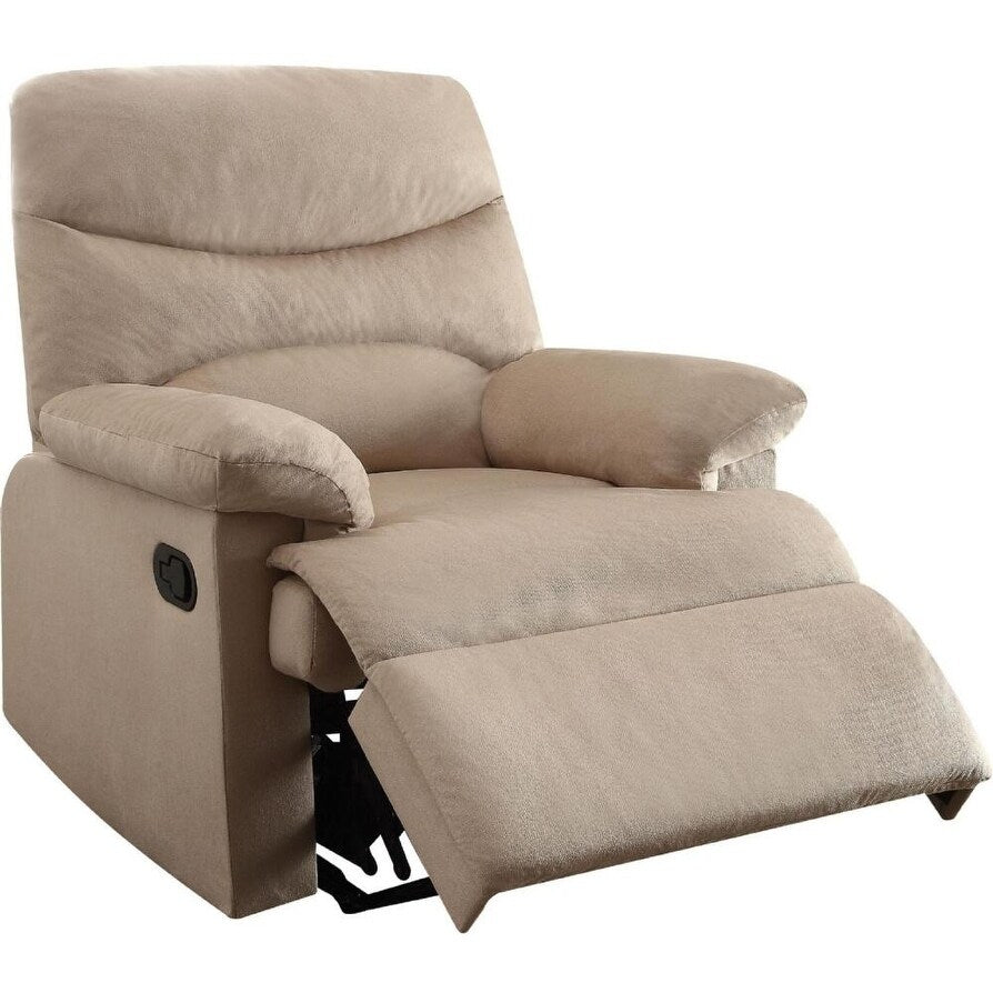 Metal Stand Recliner Arcadia Home Recliner (Motion) in Sage Microfiber