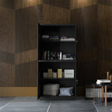 Metal Storage Cabinet Metal Cabinet with 4 Doors and Lock for Home