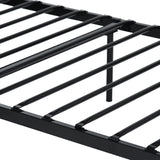 Metal Twin Bed Frame with Headboard & Footboard - Strong Steel Construction, Space-Saving Design, Easy Assembly