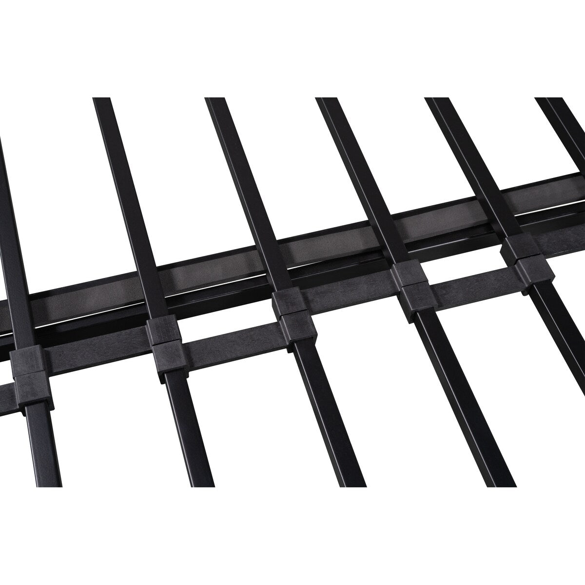 Metal Twin over Full Bunk Bed/ Heavy-duty Sturdy Metal/ Noise Reduced/ Safety Guardrail/No Box Spring Needed