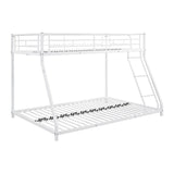 Metal Twin over Full Bunk Bed/ Heavy-duty Sturdy Metal/ Noise Reduced/ Safety Guardrail/No Box Spring Needed