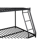 Metal Twin over Full Bunk Bed/ Heavy-duty Sturdy Metal/ Noise Reduced/ Safety Guardrail/No Box Spring Needed