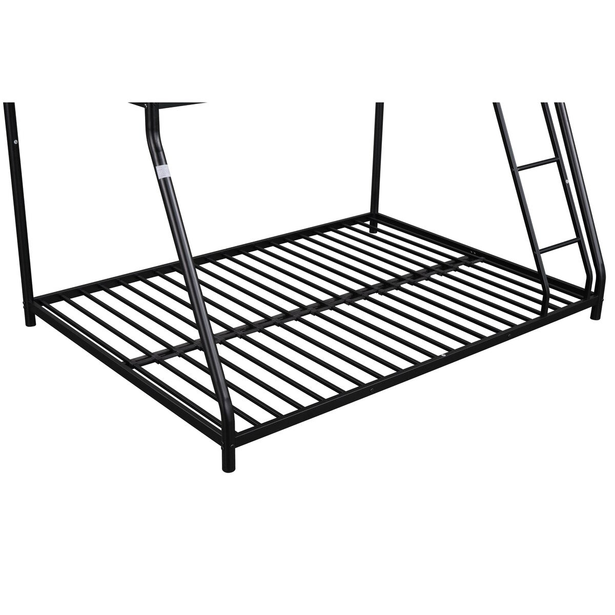 Metal Twin over Full Bunk Bed/ Heavy-duty Sturdy Metal/ Noise Reduced/ Safety Guardrail/No Box Spring Needed