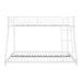 Metal Twin over Full Bunk Bed/ Heavy-duty Sturdy Metal/ Noise Reduced/ Safety Guardrail/No Box Spring Needed