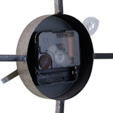 Metal Wall Clock (60 Diameters) Centurion Roman Numeral Hands Rustic