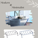Metal Wire Soap Dish Holder Self-Draining