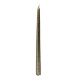 Metallic Silver Taper Candles (Set of 12)