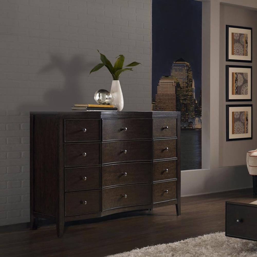 Metro Curved Nonstorage Bedwall with Chesser
