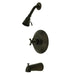 Kingston Brass Metropolitan Tub and Shower Faucet