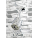 Kingston Brass Metropolitan Two-Handle Tub and Shower Faucet