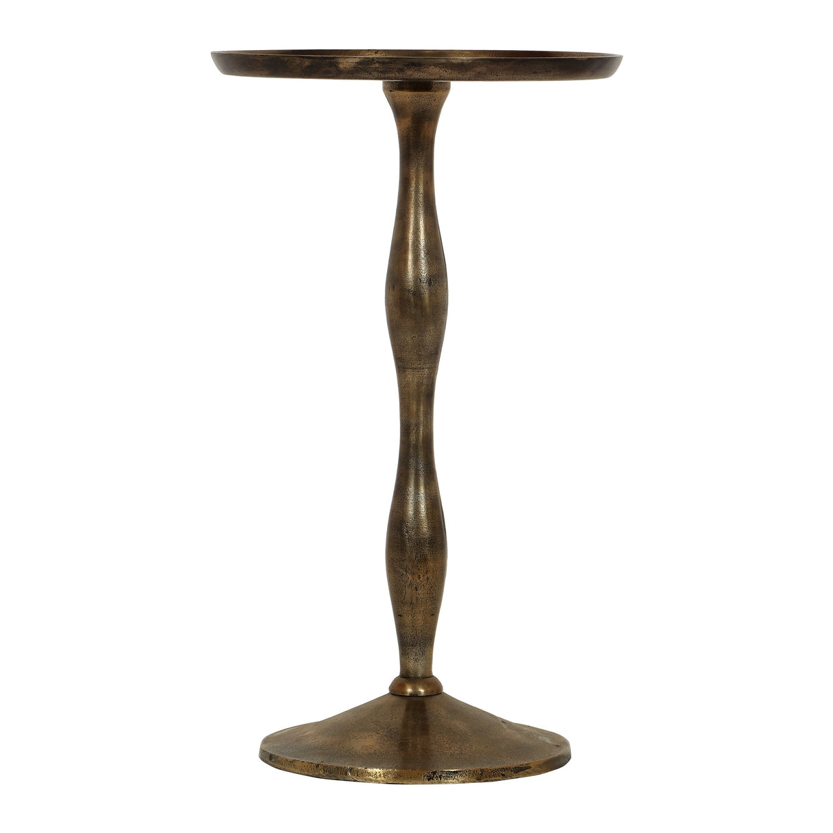 Metter Indoor Aluminum Handcrafted Accent Table by Christopher Knight Home