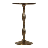 Metter Indoor Aluminum Handcrafted Accent Table by Christopher Knight Home