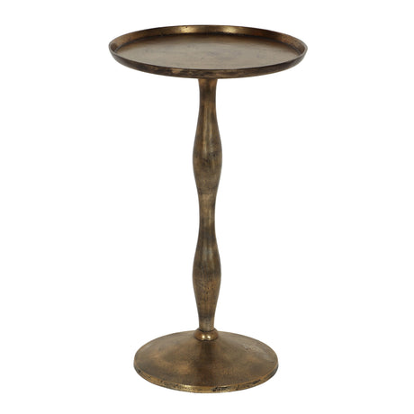 Metter Indoor Aluminum Handcrafted Accent Table by Christopher Knight Home