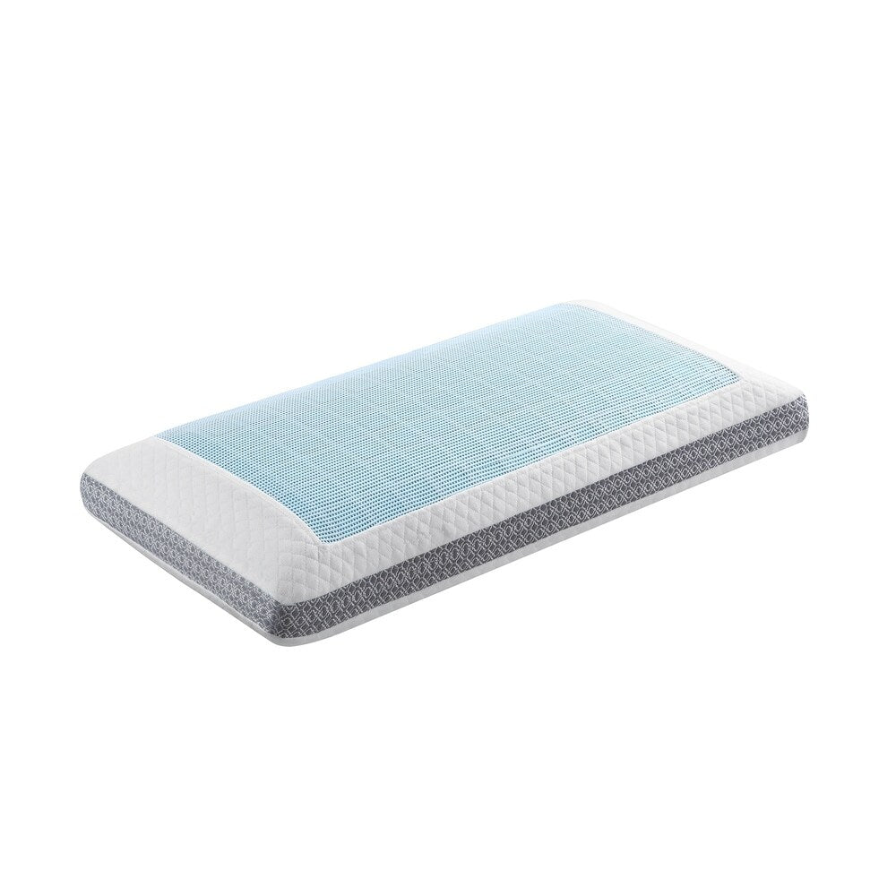 Meyers Blue Queen Gel Classic Foam Pillow