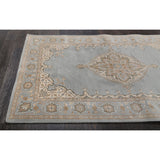 Mia Persian Blue Beige Wool Rug