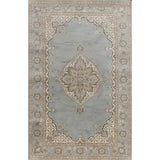 Mia Persian Blue Beige Wool Rug