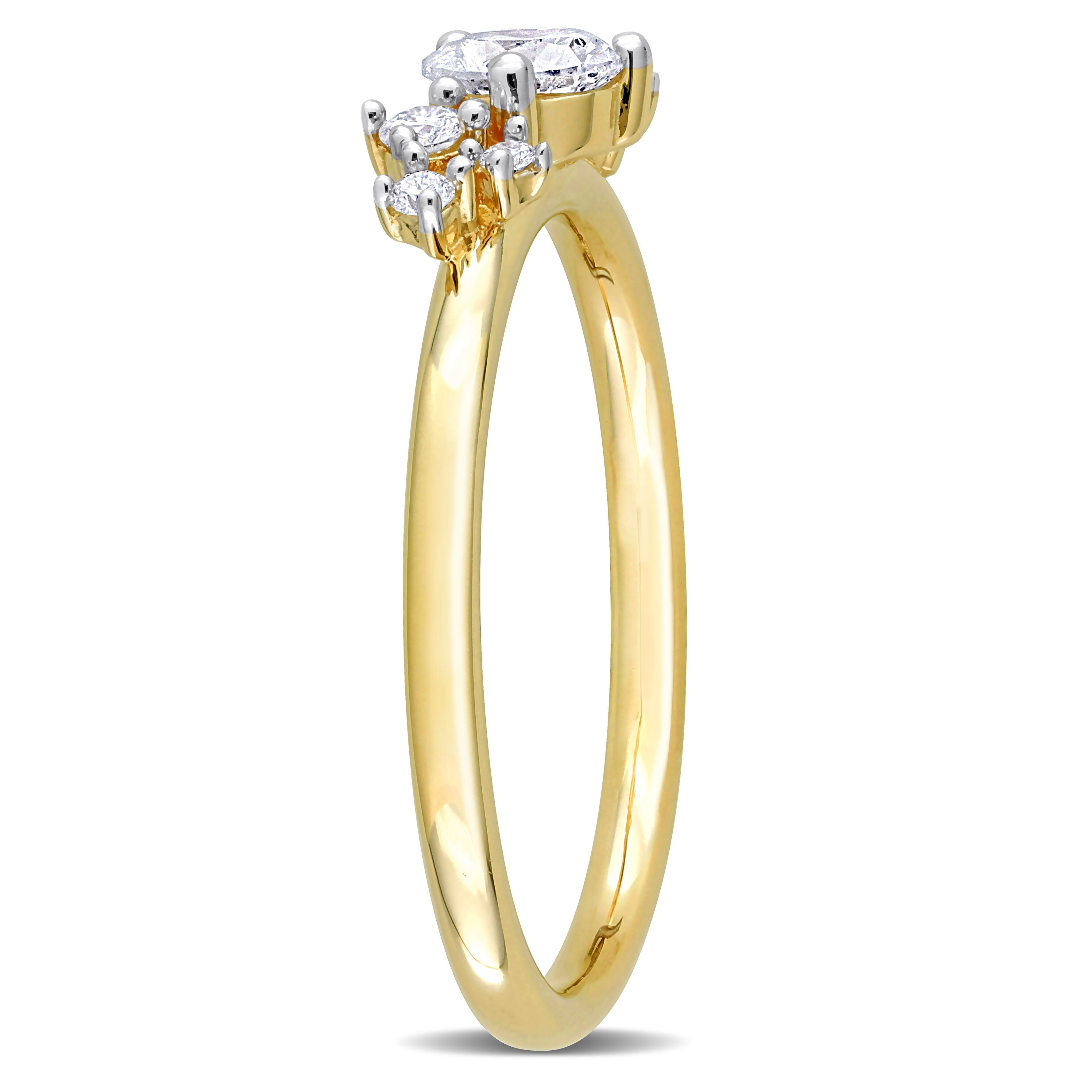 Overstock gold rings sales