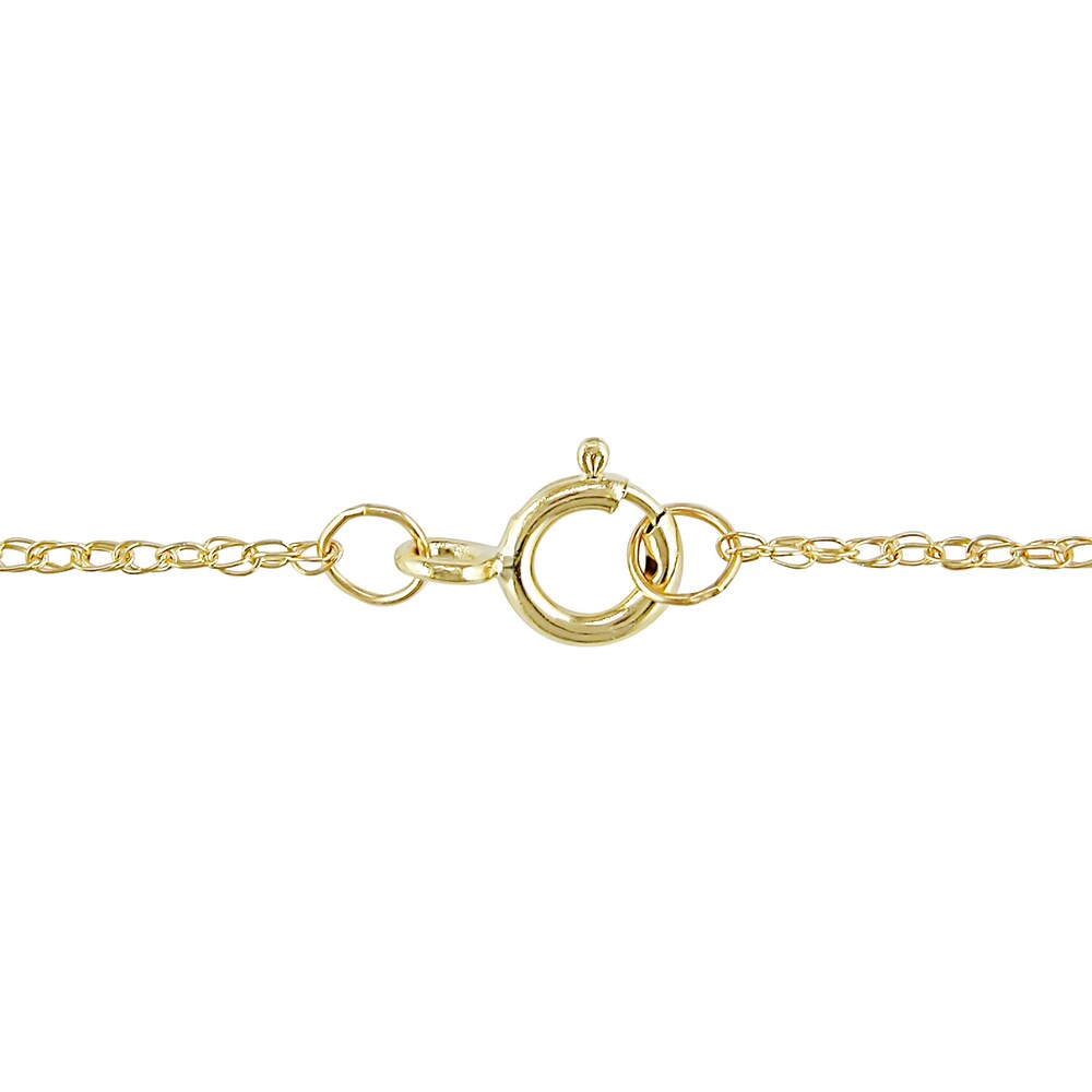 Miadora 10k Yellow Gold Cultured Freshwater White Pearl Necklace (9.5-10 mm)