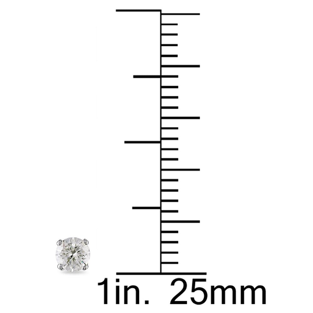 Miadora 14k Gold 1/2ct TDW Diamond Stud Earrings