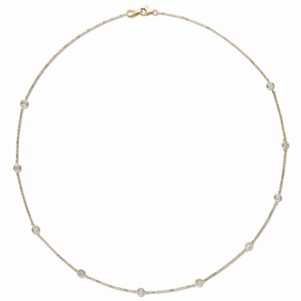 Miadora Signature Collection 14k Yellow Gold 3/4ct TDW Necklace