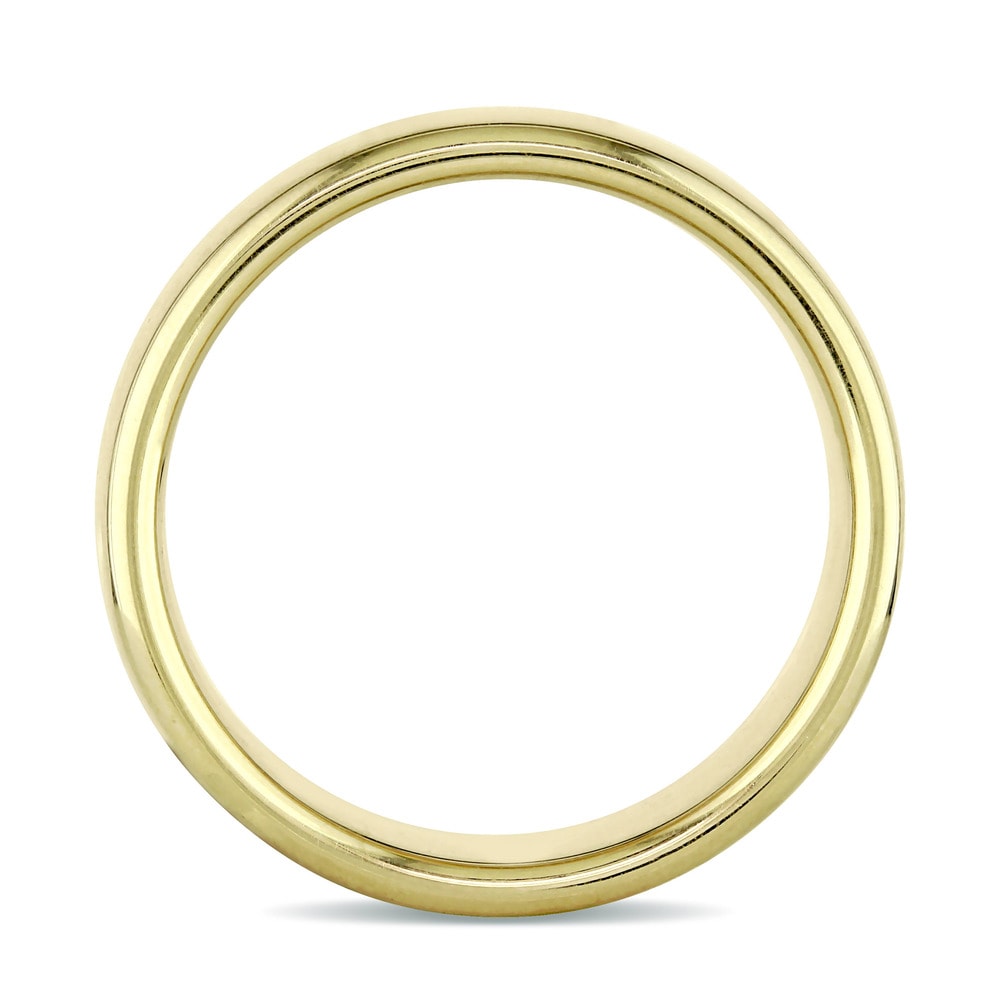 Miadora 14k Yellow Gold Men's Wedding Band