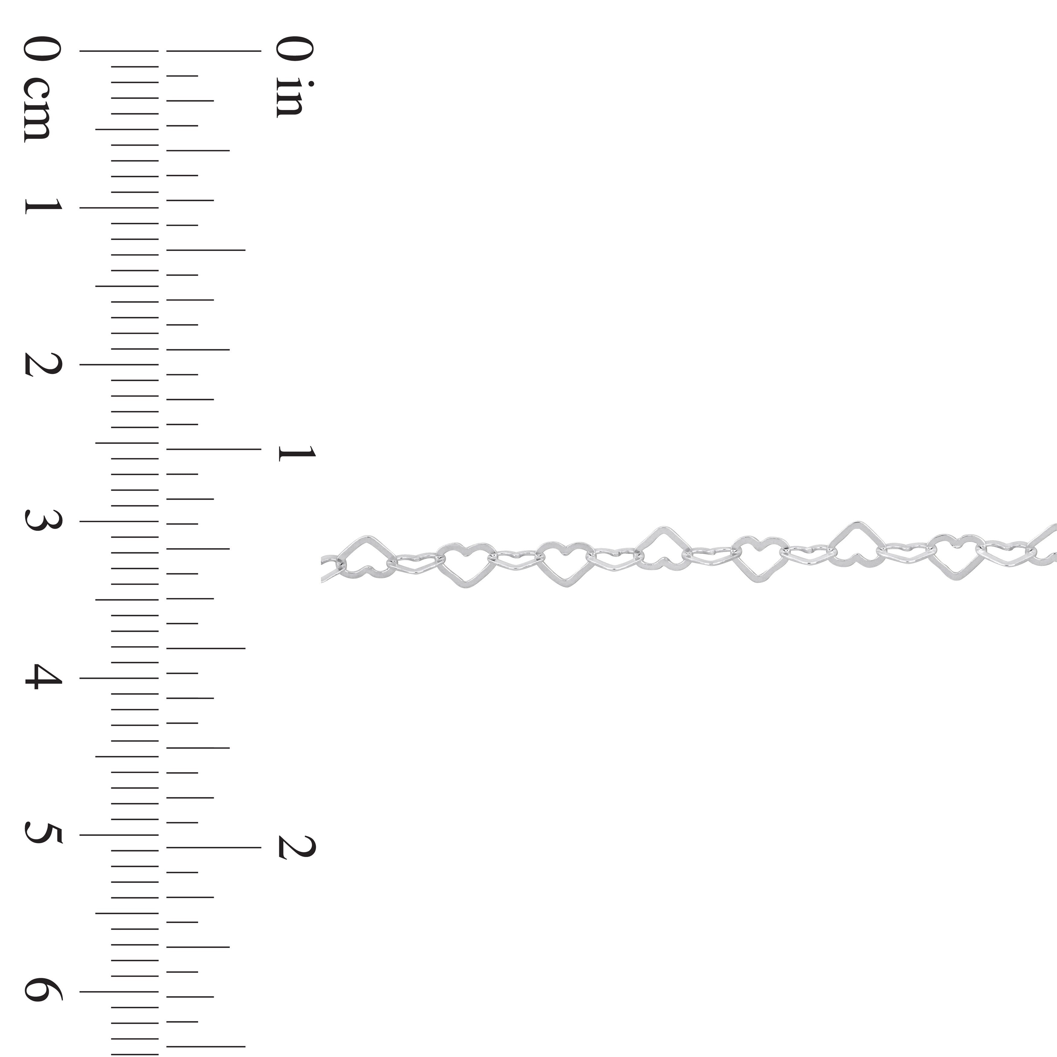 Miadora 3mm Heart Link Chain Necklace and Bracelet Yellow Plated Sterling Silver-16 + 7.5 in