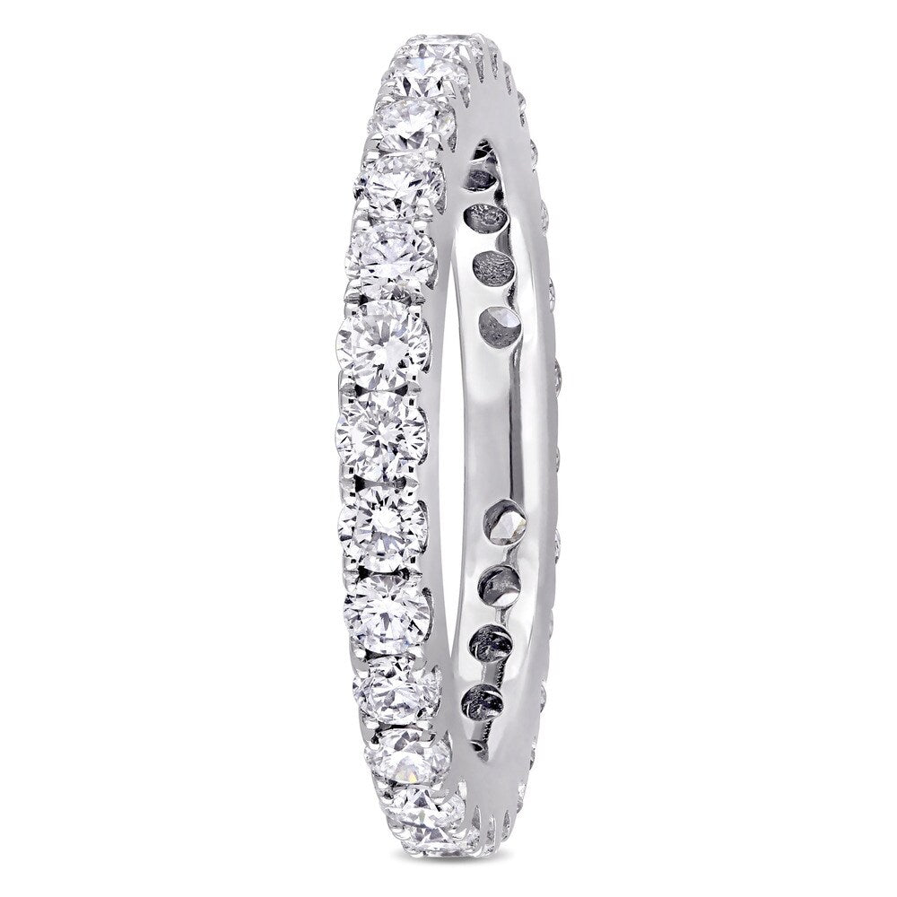 Miadora Signature Collection 14k White Gold 1ct TDW Diamond Full Eternity Band (G-H, SI1-SI2)