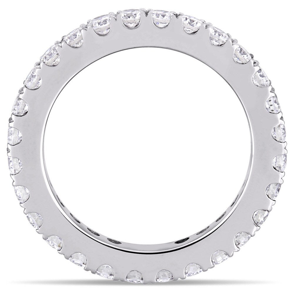 Miadora Signature Collection 14k White Gold 1ct TDW Diamond Full Eternity Band (G-H, SI1-SI2)