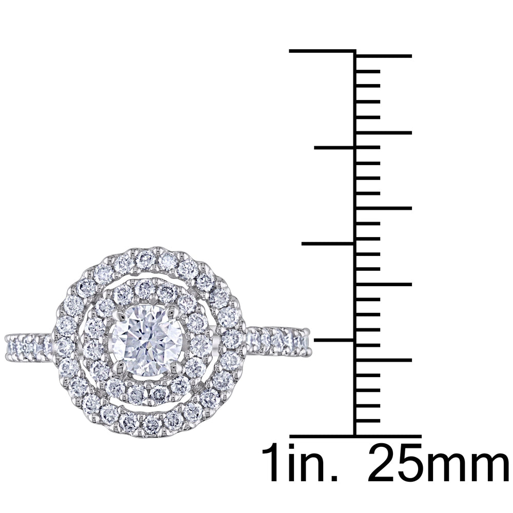 Miadora Signature Collection 14k White Gold 1ct TDW Diamond Ring