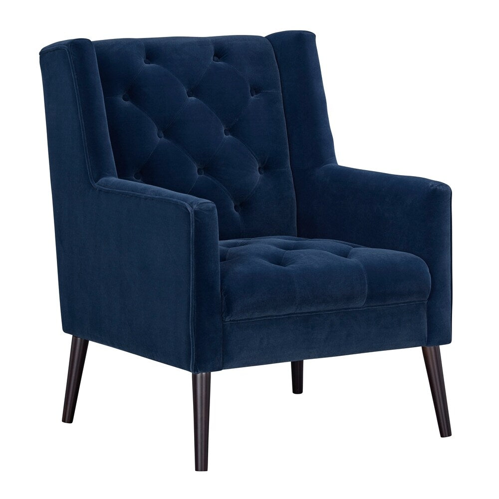 Miami Accent Chair, Dark Blue